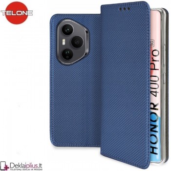 Telone atverčiamas dėklas - mėlynas (Huawei Honor 400 Pro) Telone atverčiamas dėklas - mėlynas (Huawei Honor 400 Pro)
